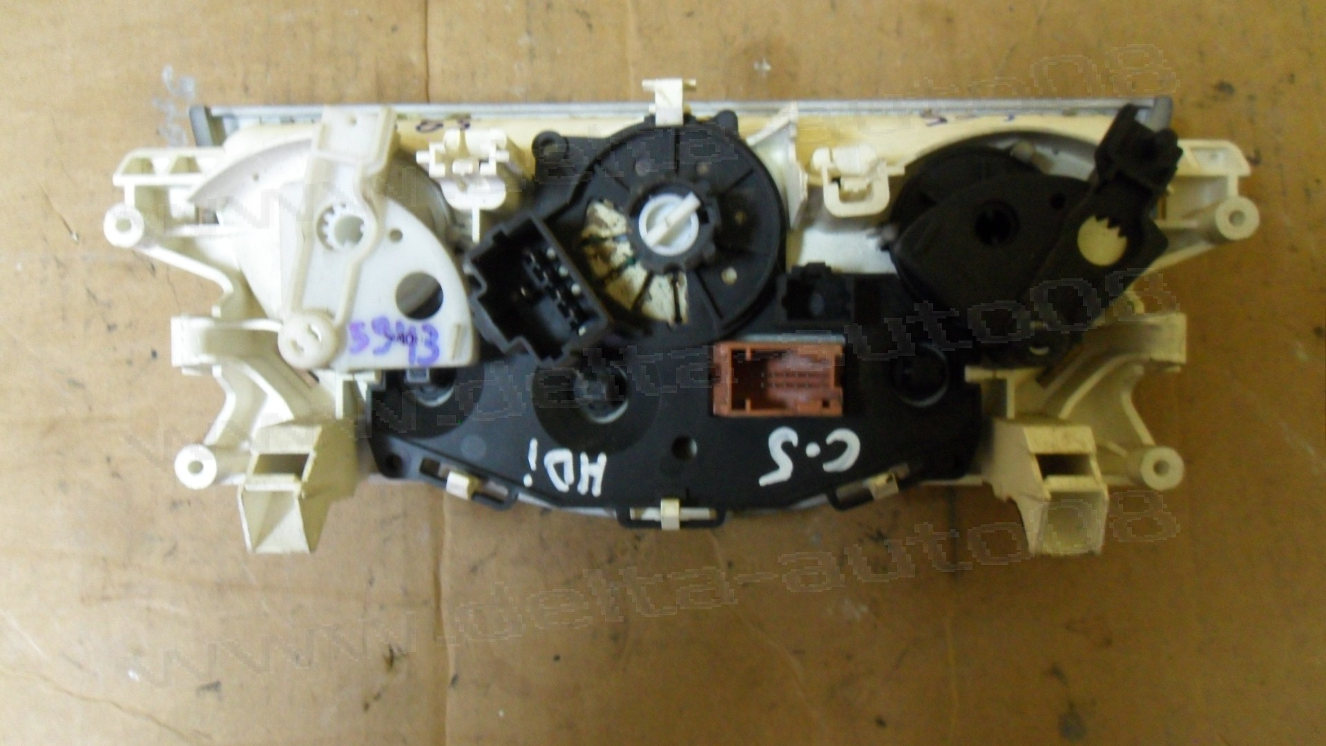 Панел контрол климатик за Citroen C5, 2001-2007г., F661827J X4, F661827J, F661827JX4, 69392200