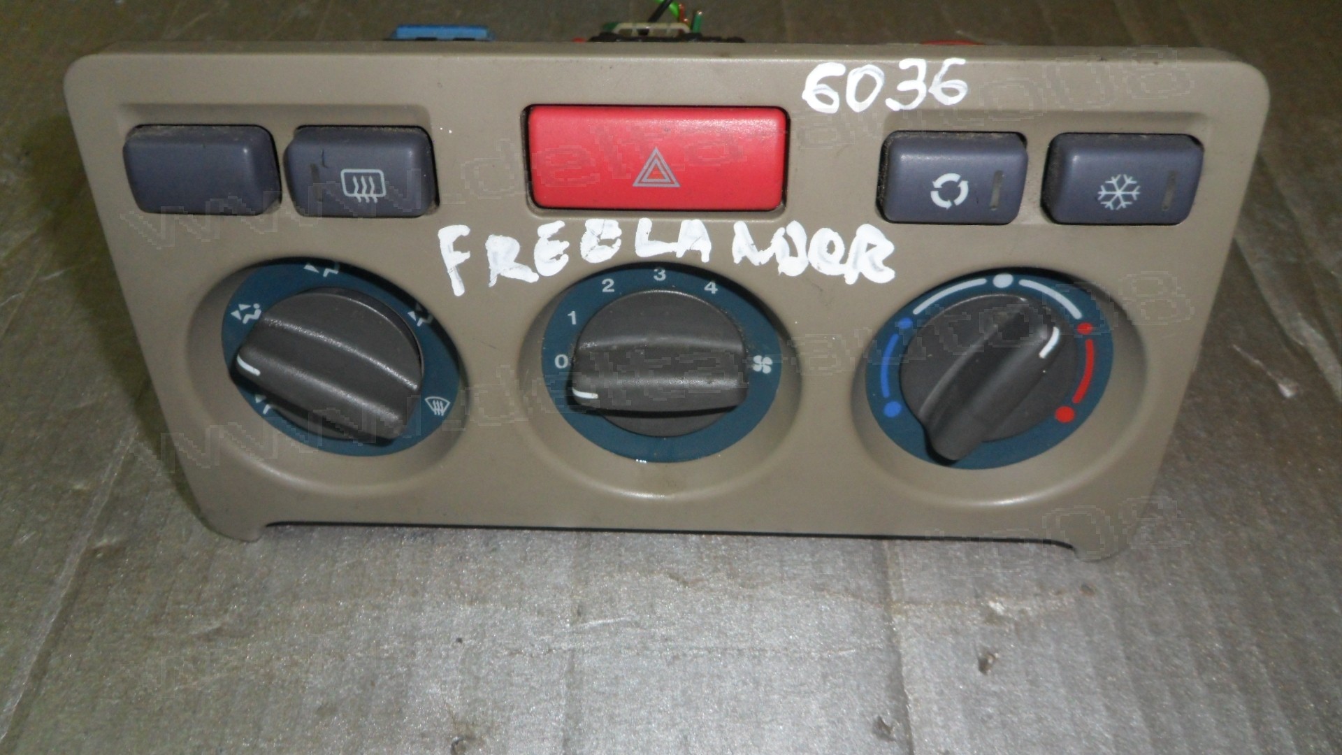 Панел контрол климатик за Land Rover Freelander, 1997-2006г., W 963924 Z, 963924, W963924, W963924Z