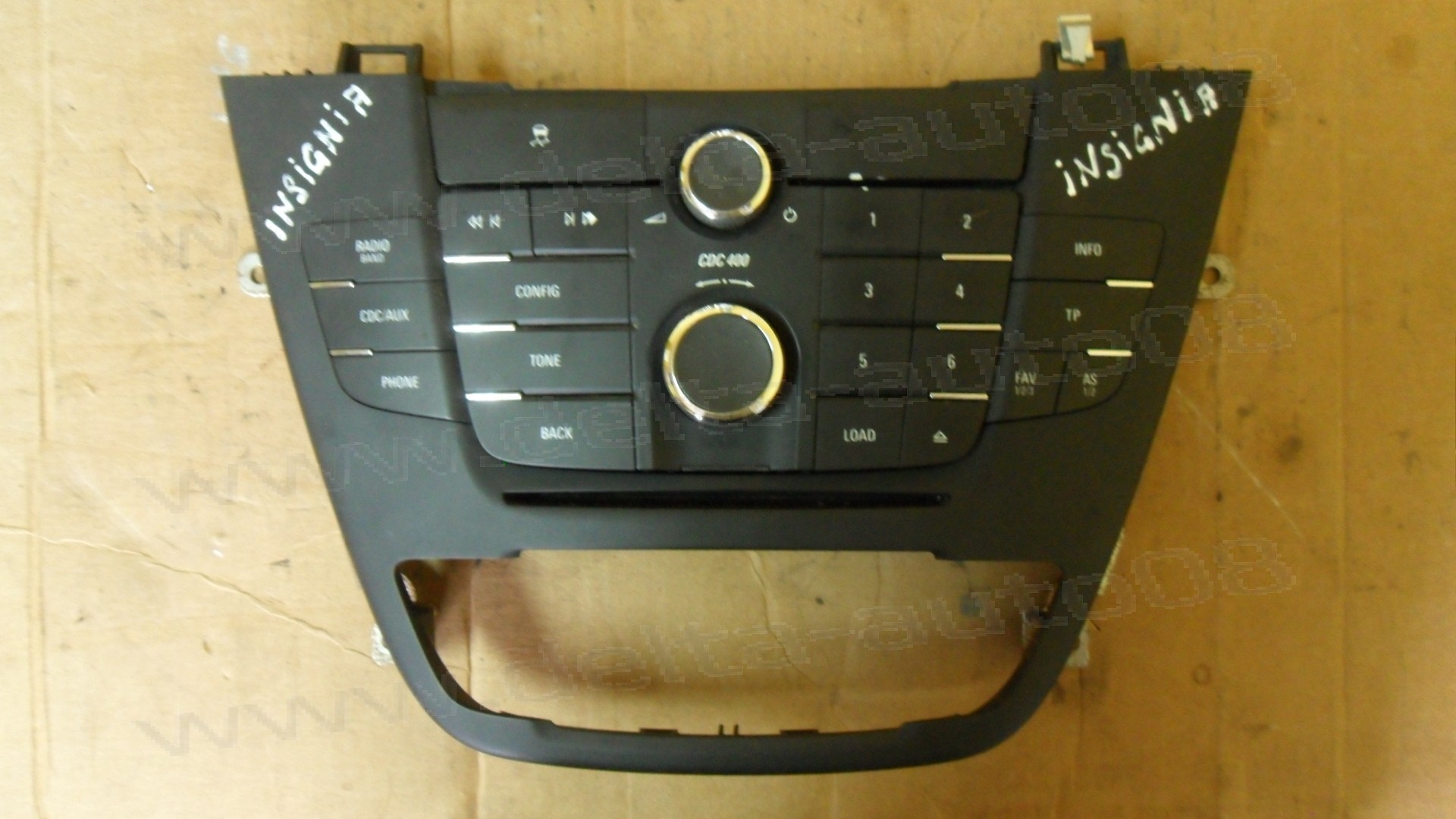 Панел CD, радио за Opel Insignia, 2008-2014г., 13273254