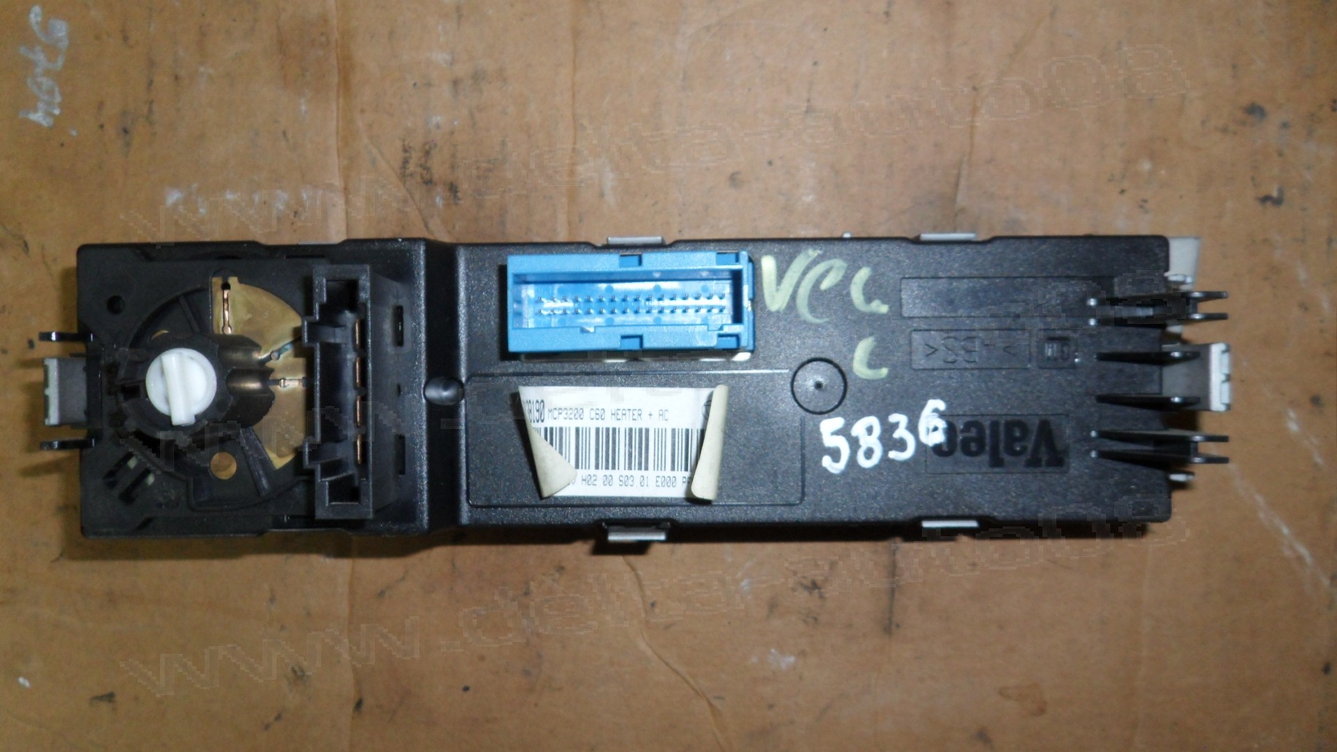 Панел контрол климатик за Opel Vectra C, 2002-2008г., 13138190, 69550001, MCP3200 C60, MCP3200C60 