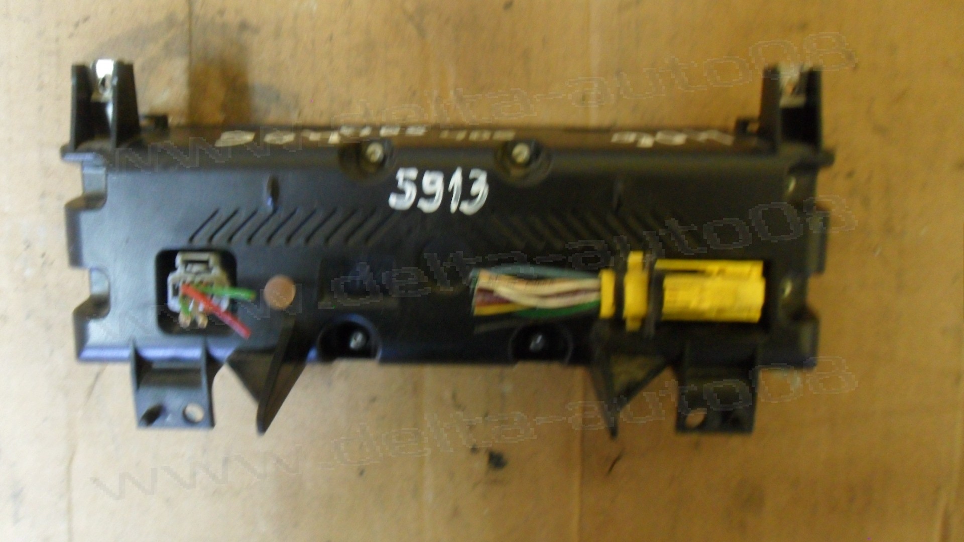 Панел контрол климатик за Peugeot 406, 1995-2004г., 96303375ZL 658636N, 96303375ZL, 658636N, 96303375ZL658636N, 96303375ZL/658636N 