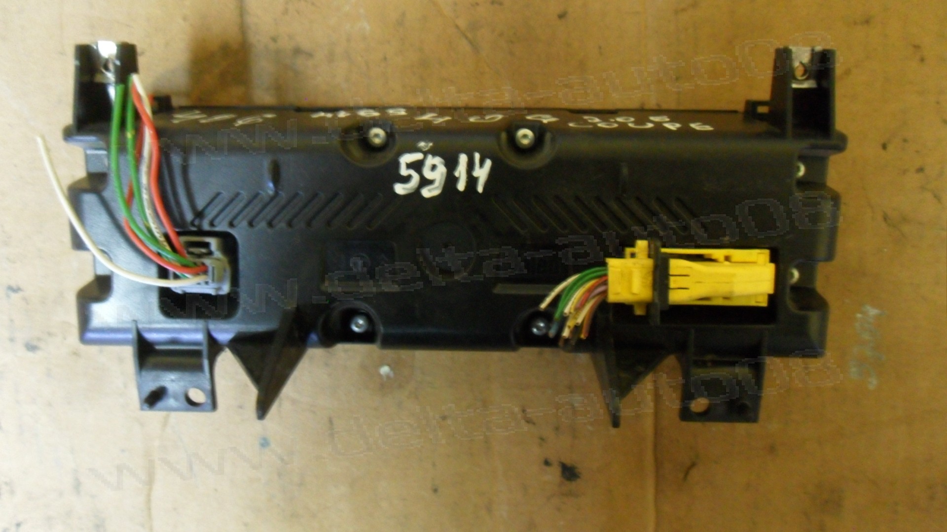 Панел контрол климатик за Peugeot 406, 1995-2004г., 96303375ZL 658636N, 96303375ZL, 658636N, 96303375ZL658636N, 96303375ZL/658636N 
