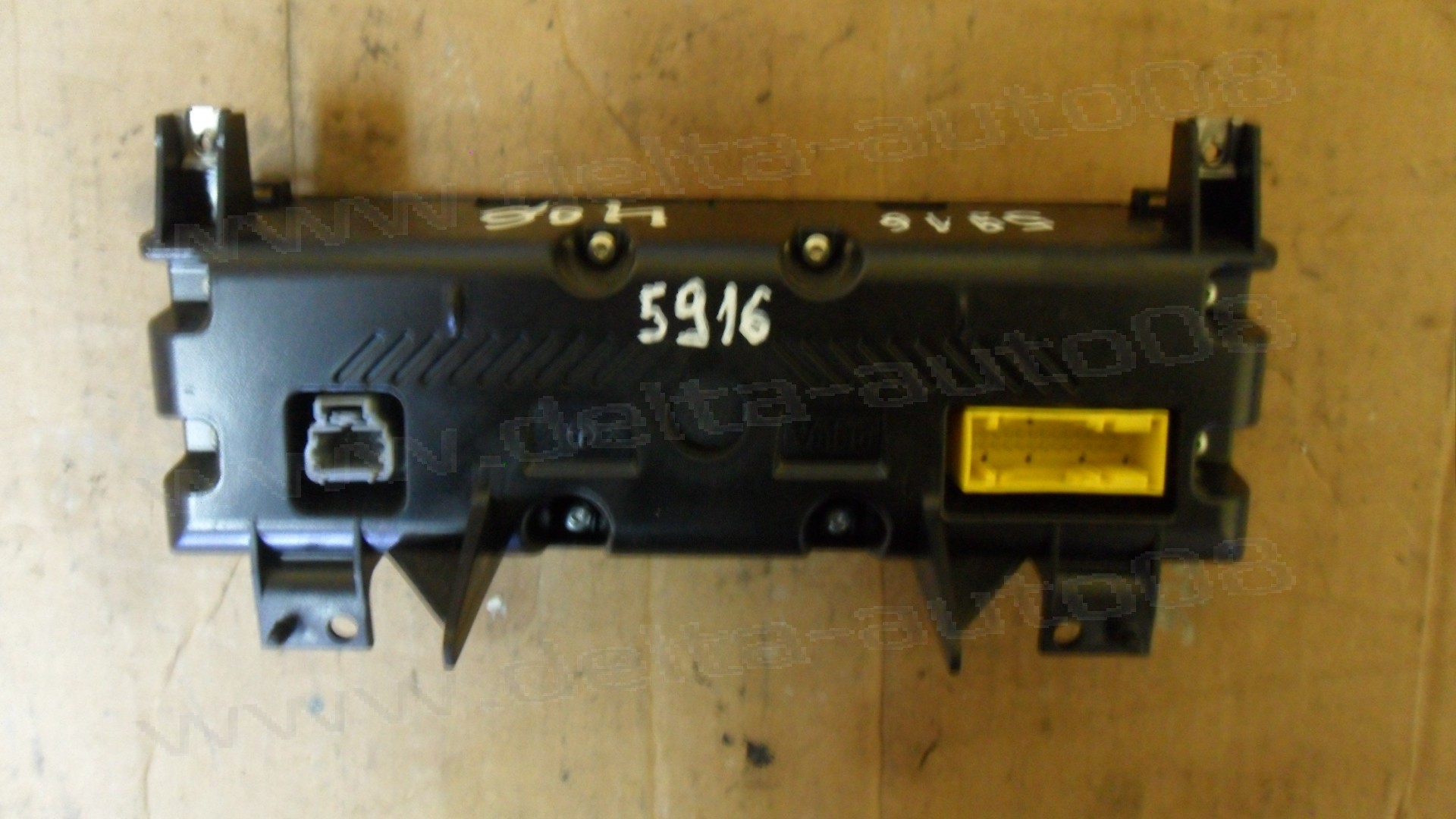 Панел контрол климатик за Peugeot 406, 1995-2004г., 96 482 616 XT, 96482616XT, D9RFTD-01, D9RFTD01, D9RFTD 01, 69370002