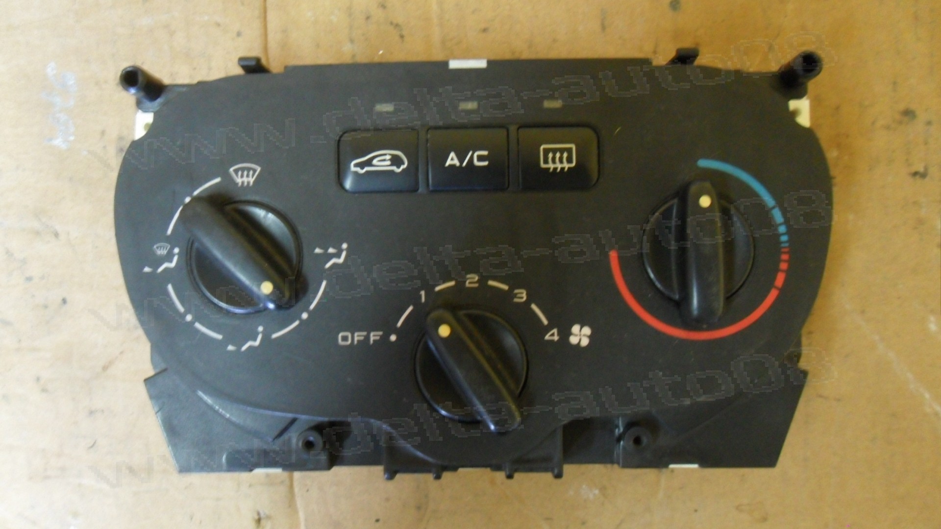 Панел контрол климатик за Peugeot 307, 2000-2008г., 5 932 400 00, 593240000, 1848819141