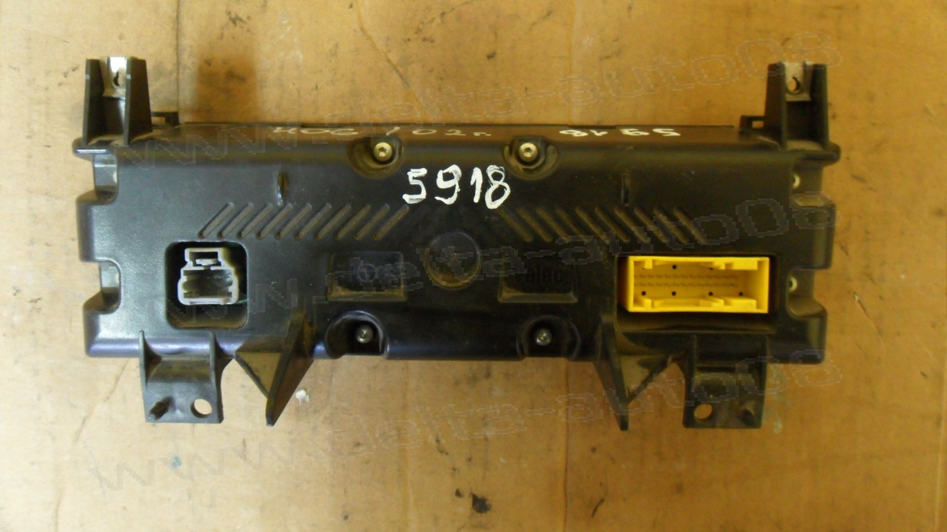 Панел контрол климатик за Peugeot 406, 1995-2004г., 96 416 248 ZL, 96416248ZL, D9RFTD-0, D9RFTD0, D9RFTD 0, 69370002