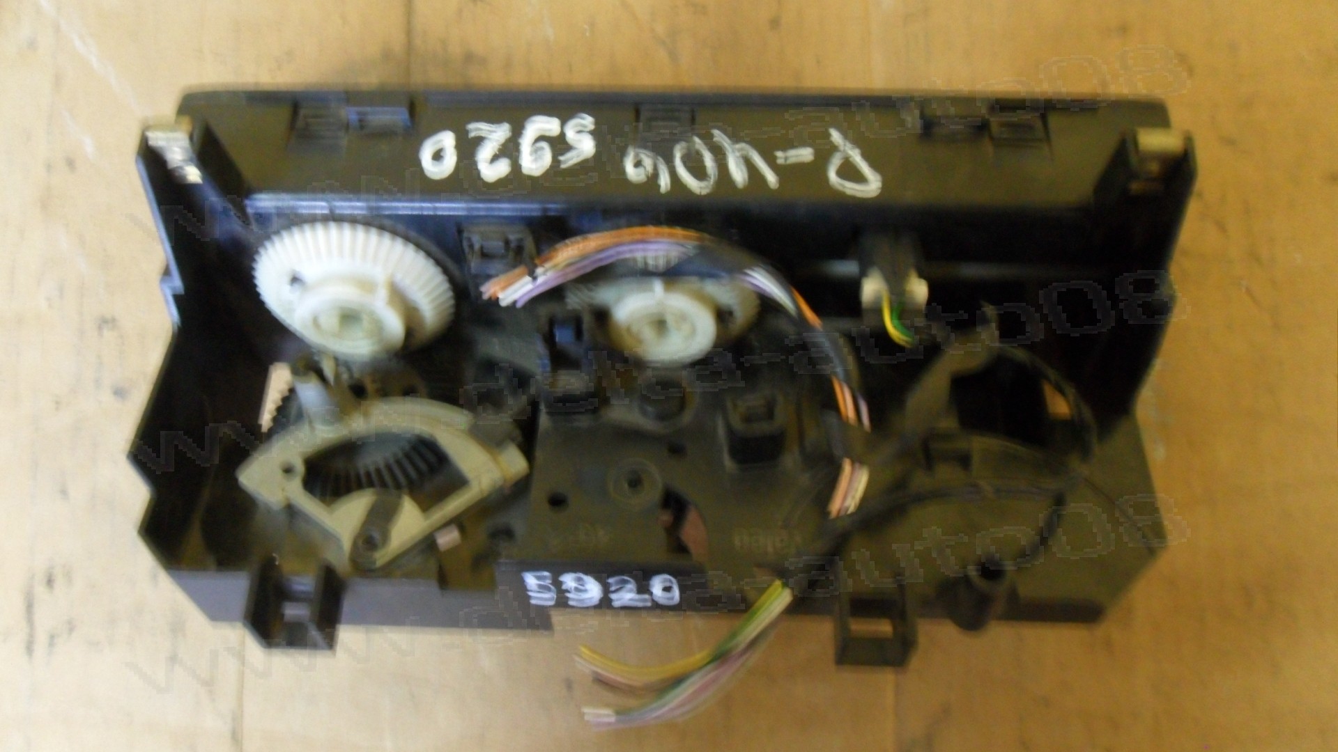 Панел контрол климатик за Peugeot 406, 1995-2004г., 652550 Z, 652550Z, 69150002