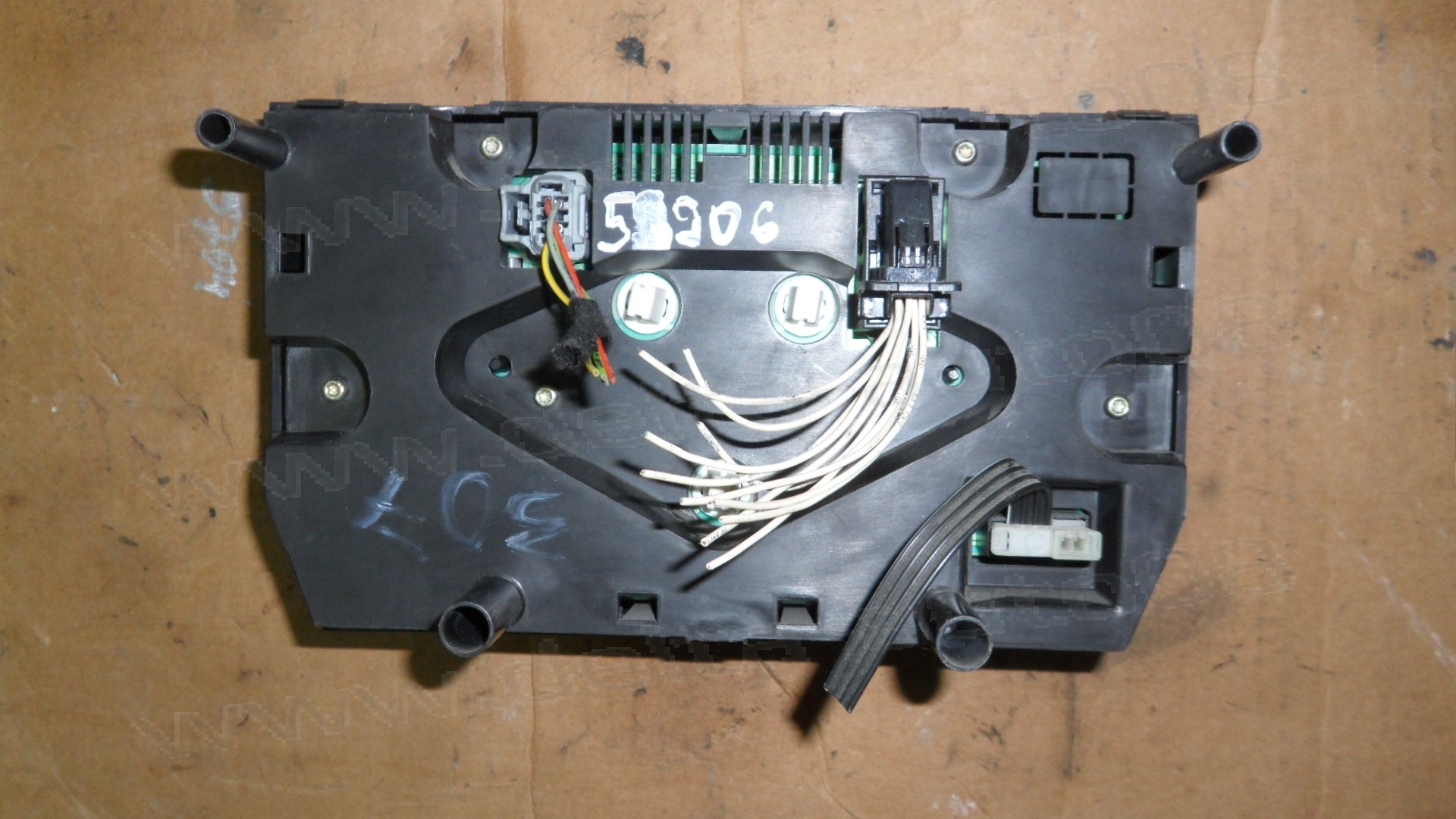 Панел контрол климатик за Peugeot 307, 2000-2008г., 96430991XT, 216697294