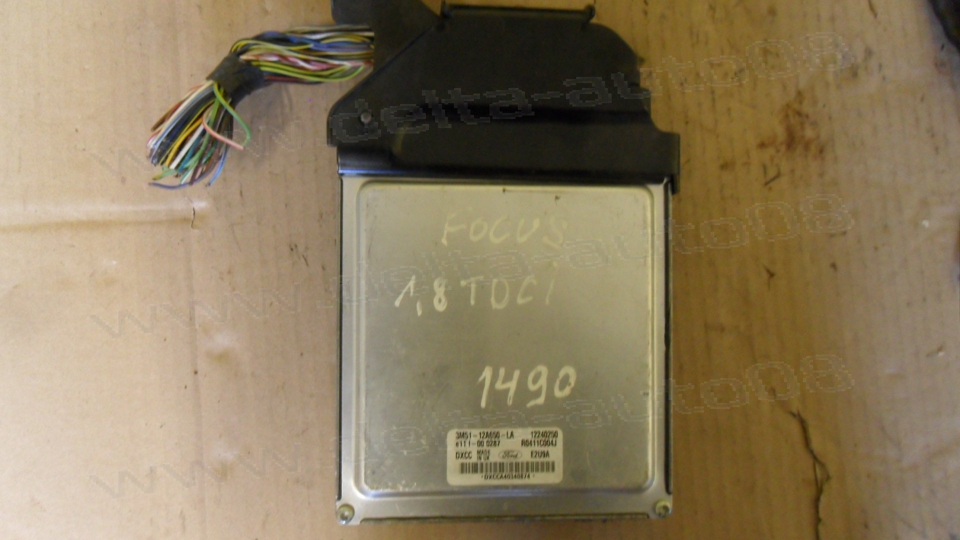 Компютър двигател за Ford Focus, 1.8 TDCI, 3M5112A650LA, 12240250, 3M51-12A650-LA