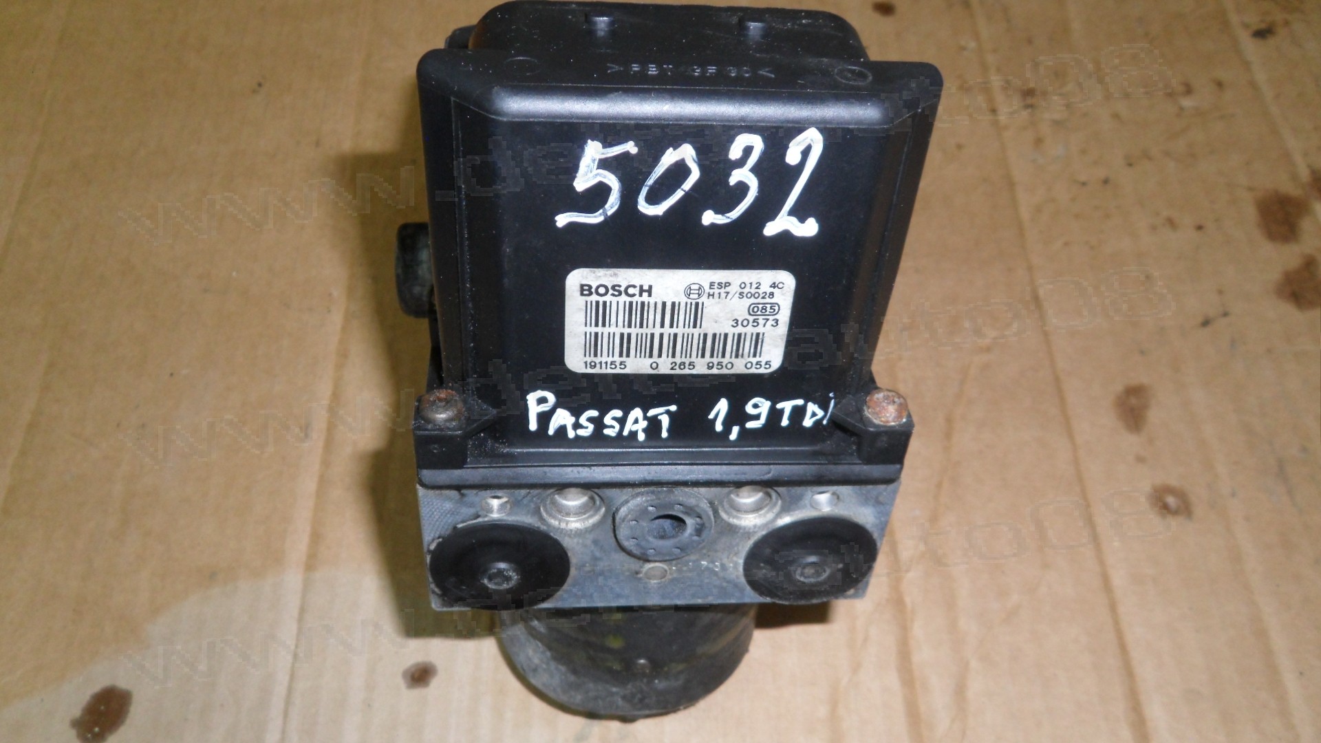 ABS помпа за VW Passat V 1.9 TDi 130к.с. 0 265 950 055, 0265950055, 4B0 614 517G, 4B0614517G, 0 265 225 124, 0265225124