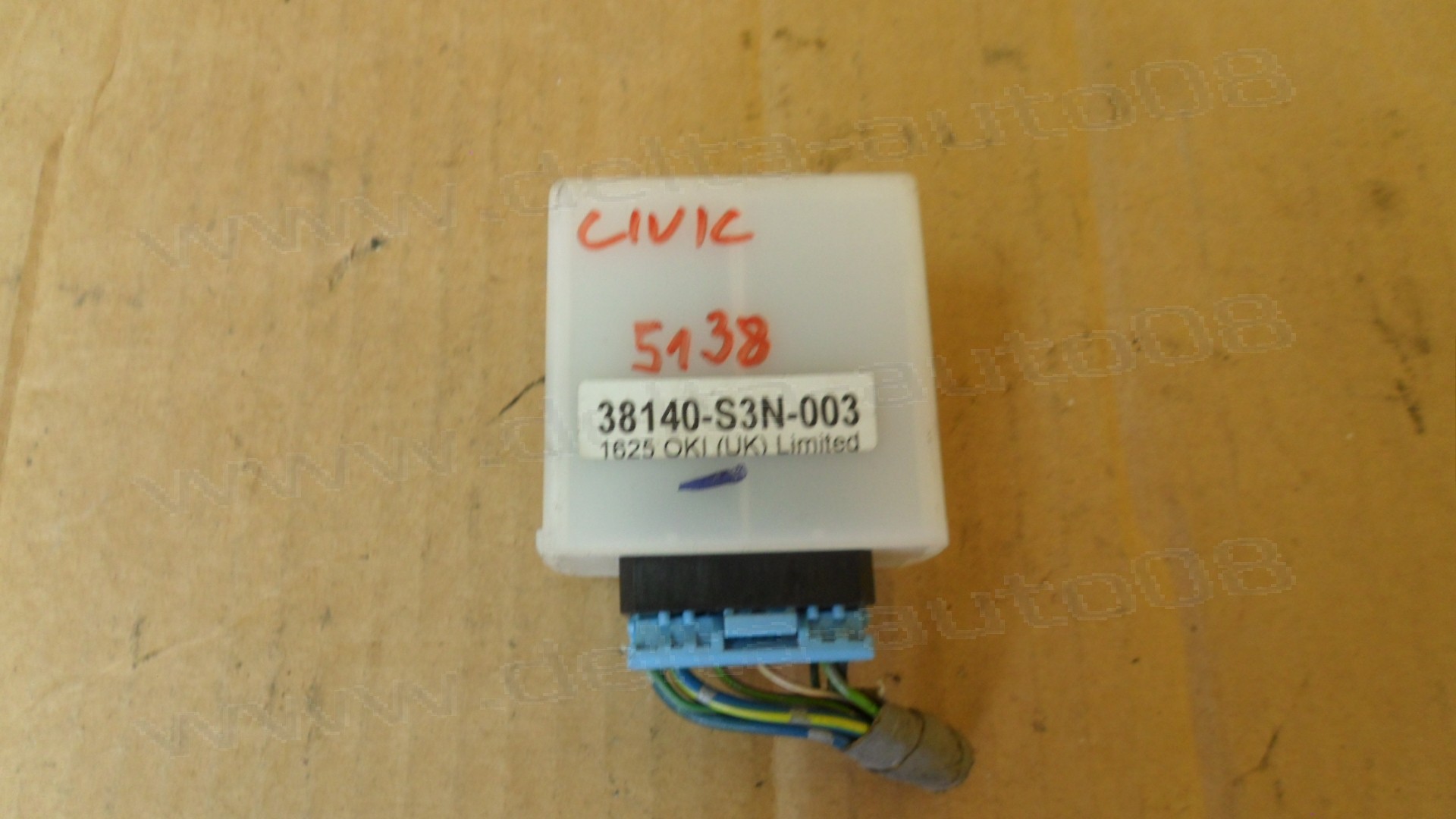 Реле чистачки за Honda Civic 2000 - 2005г., 38140-S3N-003, 38140S3N003, 38140-S1C-E01, 38140S1CE01