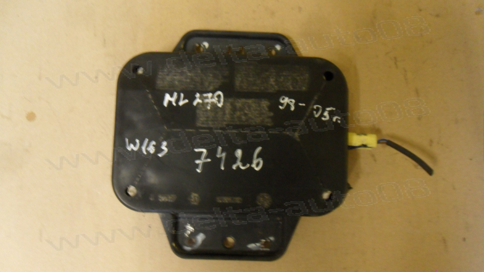 Airbag предна дясна врата за Mercedes M-Class, ML, W163, 1998-2005г., A163 860 06 05, A1638600605, 30307146