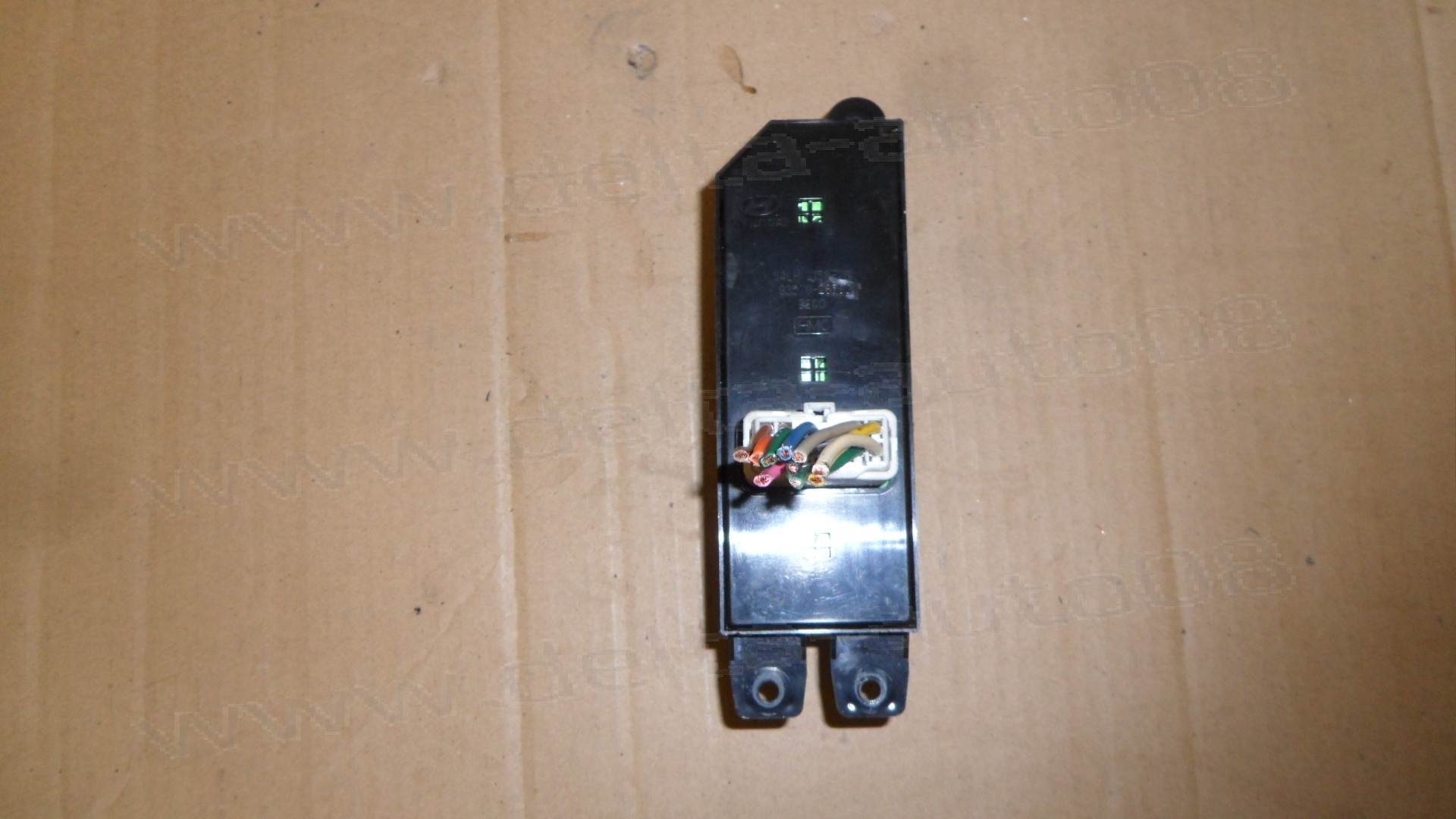 Панел управление прозорци за Hyundai Santa Fe, 2000-2006г., 62.1W03990, 621W03990, 93570-2650, 935702650, S4LH 215S-2D, S4LH215S2D- десен волан