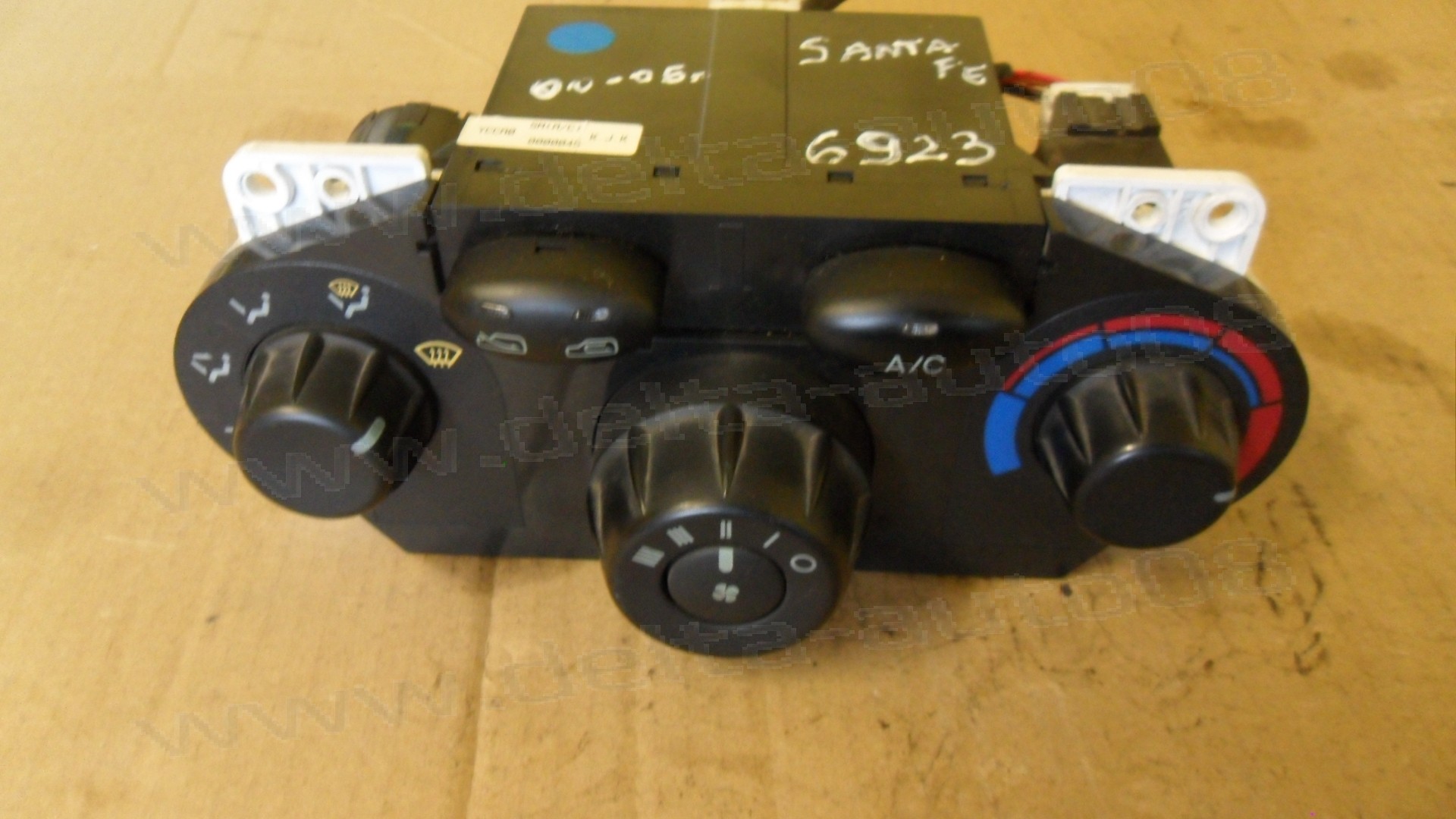 Панел контрол климатик за Hyundai Santa Fe, 2000-2006г., 97250-26XXX, 9725026XXX 