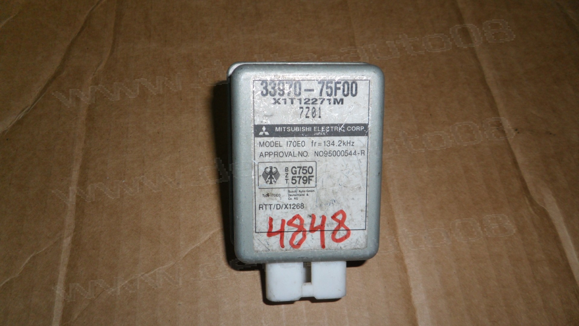 Имобилайзер за Suzuki Wagon 1.2, 1998-2000г., 33970-75F00, X1T12271M
