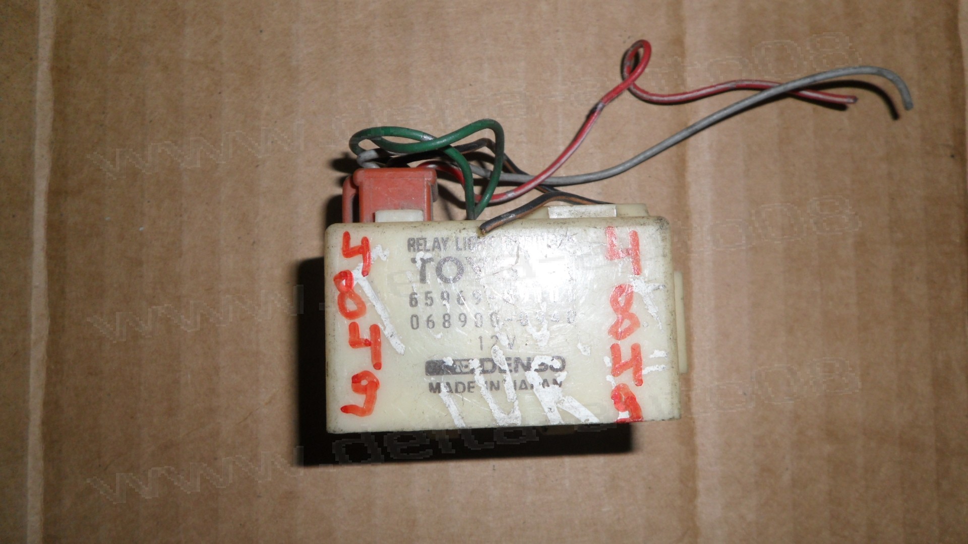 Реле светлини за Toyota Surf IV 1990-1995г., 068900-0940, 068900 0940, 0689000940