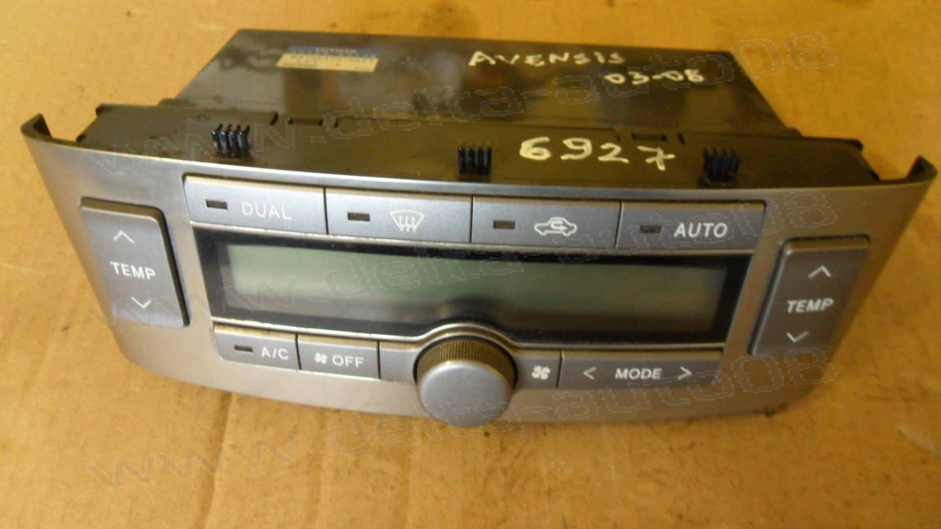 Панел контрол климатроник за Toyota Avensis, 2003-2008г., 55900-05170, 5590005170, MB146570-8380, MB1465700803 