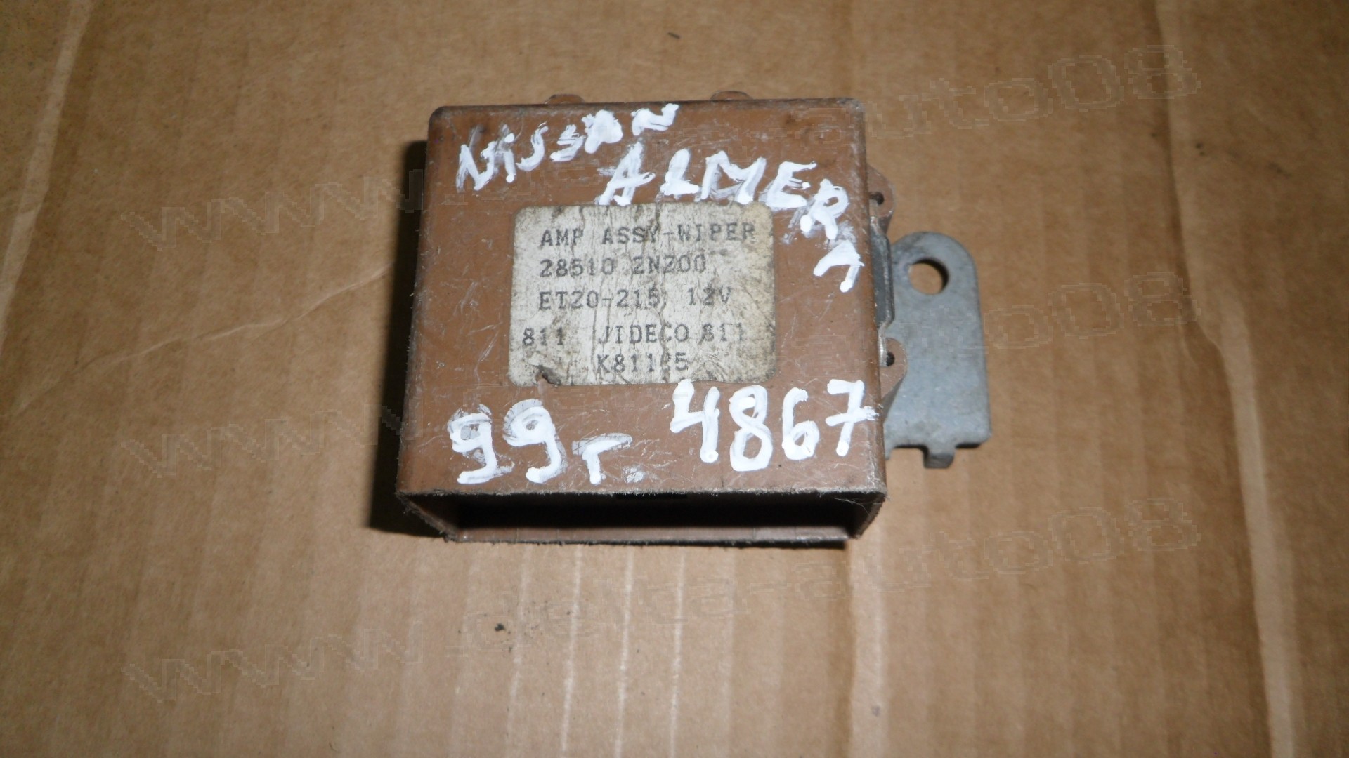Реле чистачки за Nissan Almera N15 1995г., 28510 2N200, 285102N200, 28510 2N200
