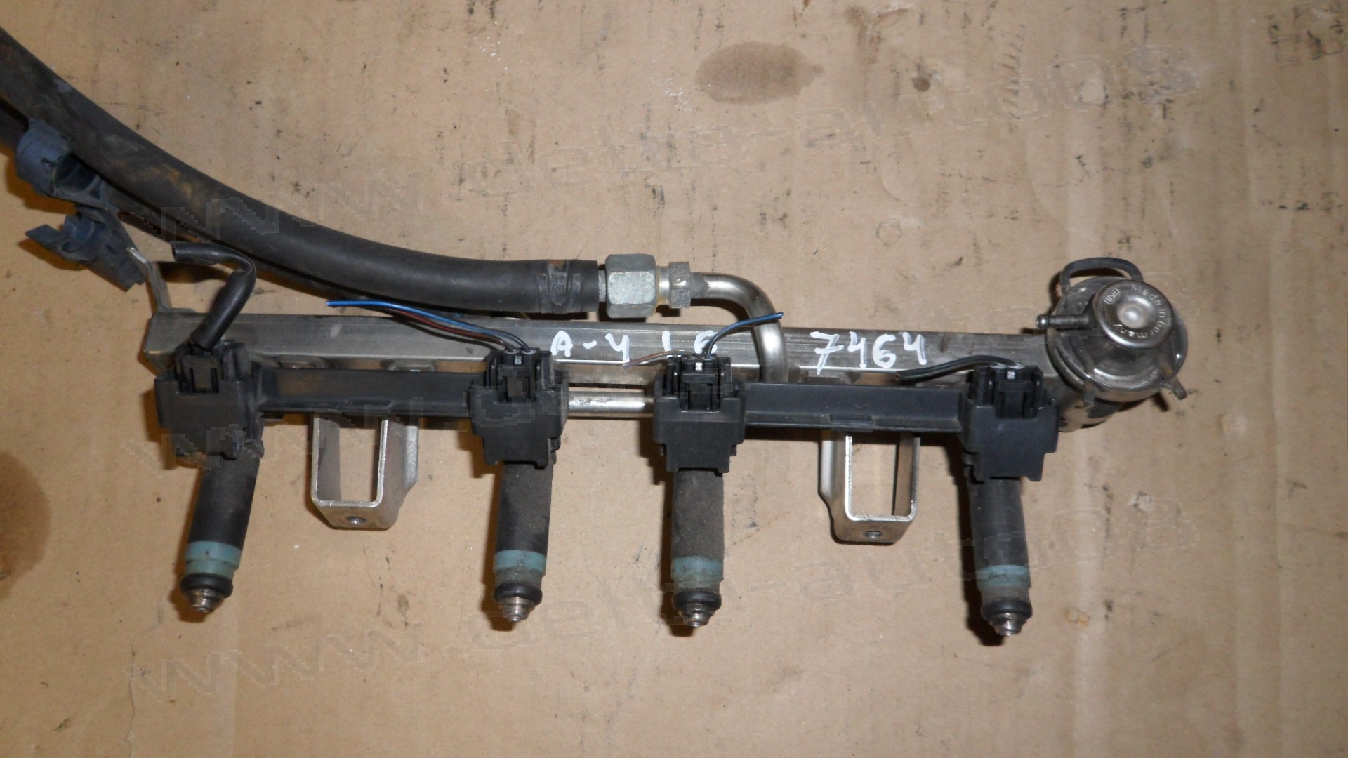 Горивна рейка, дюзи, клапан за Audi A4, VW Passat, 1.6, 2000-2005г., 0 280 160 575, 02801605758, 06B 133 317 L, 06B133317L, 06B133551H 