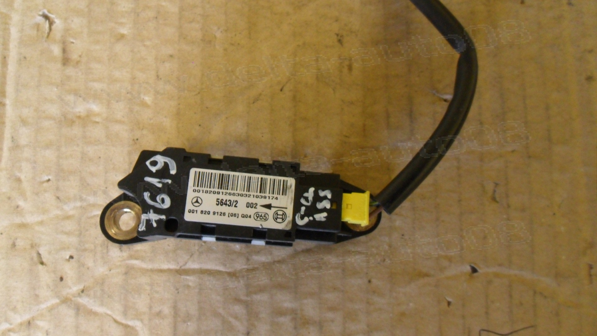 Сензор Airbag за Mercedes C-Class, W203, 2000-2006г. 001 820 9126, 0018209126 