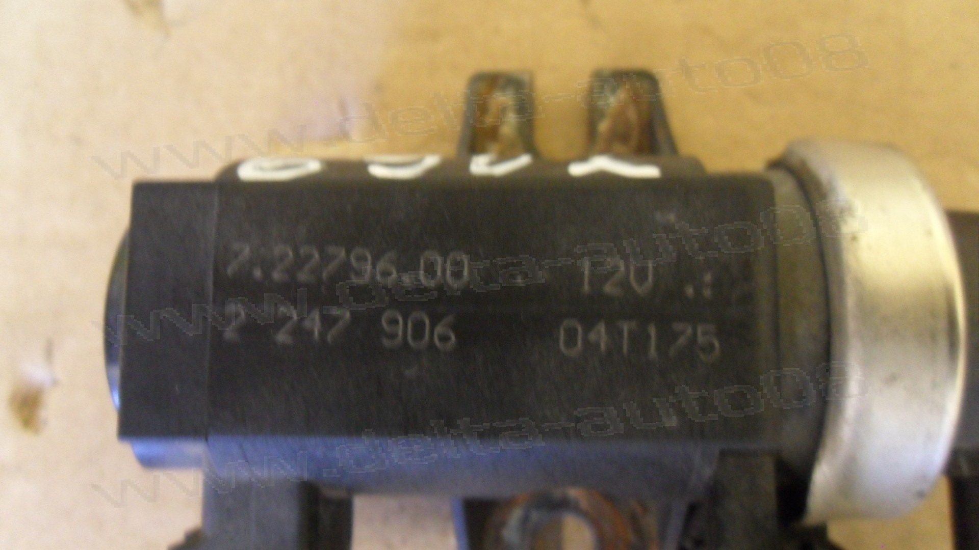 Вакуум клапан, Land Rover Freelander, 2.0 TD4, 112к.к., 1998-2006г., BMW 5, E39, 7.22796.00, 72279600, 2 247 906, 2247906 
