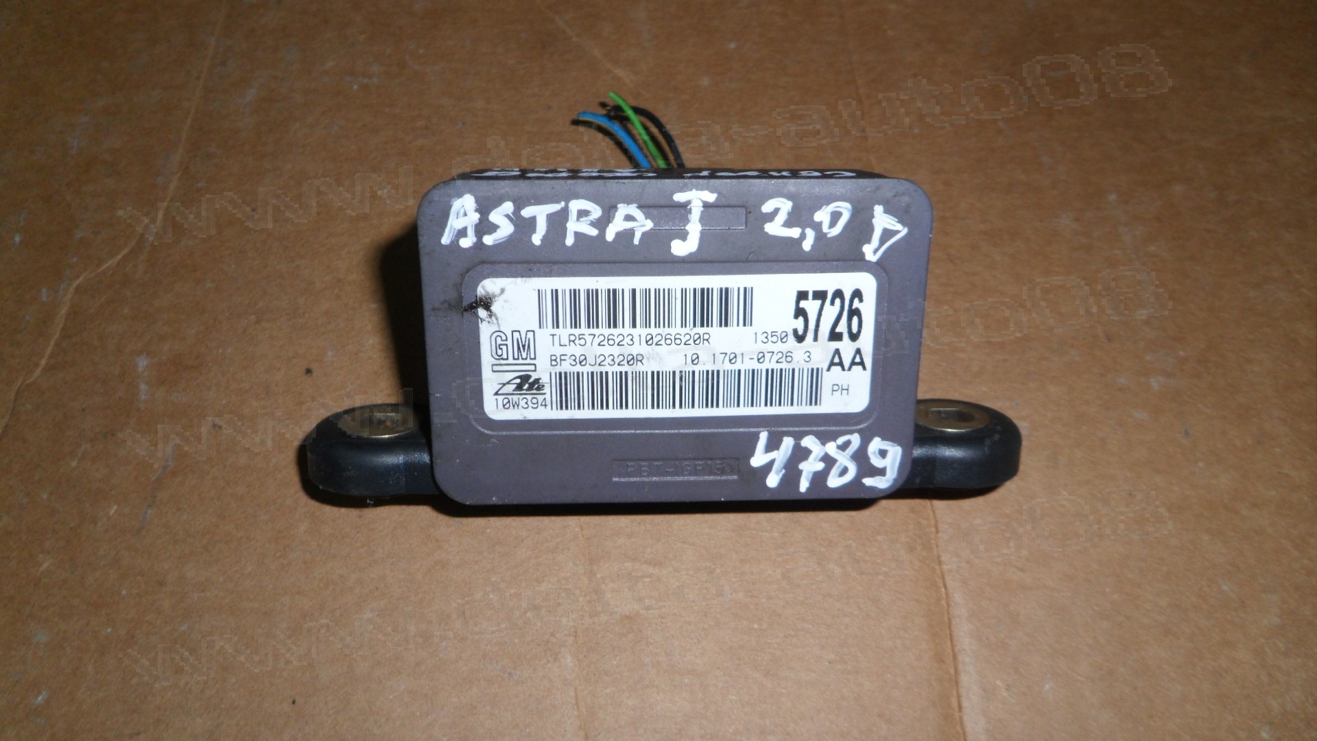 Сензор ESP за Opel Astra J MK6  2.0D  13505726, 13505726AA, TLR5726231026620R 