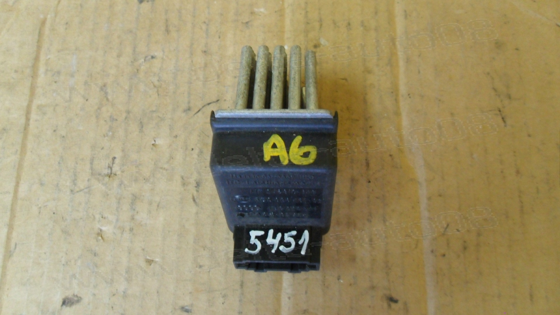 Реостат за Audi A6, 2.5 TDI 1997 - 2005г., 4BO 820 521, 4BO820521, MF 246810-149, MF246810149, 5DS 006 467-02, 5DS00646702, 4B0 820 521, 4B0820521