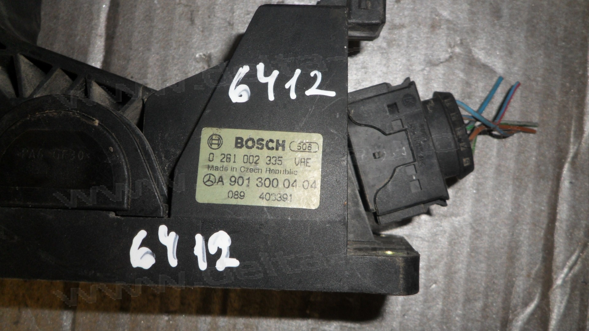 Педал газ за Mercedes Sprinter, Vito, 2.2 CDI, 1995-2006г., 0 281 002 335, 0281002335, A 901 300 04 04, A9013000404 - десен волан