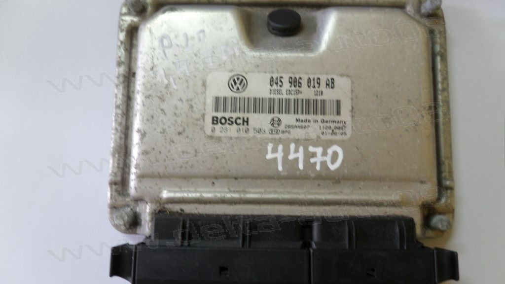Компютър двигател за VW Polo 1.4 TDi  0 281 010 503, 0281010503, 045 906 019 AB, 045906019AB 