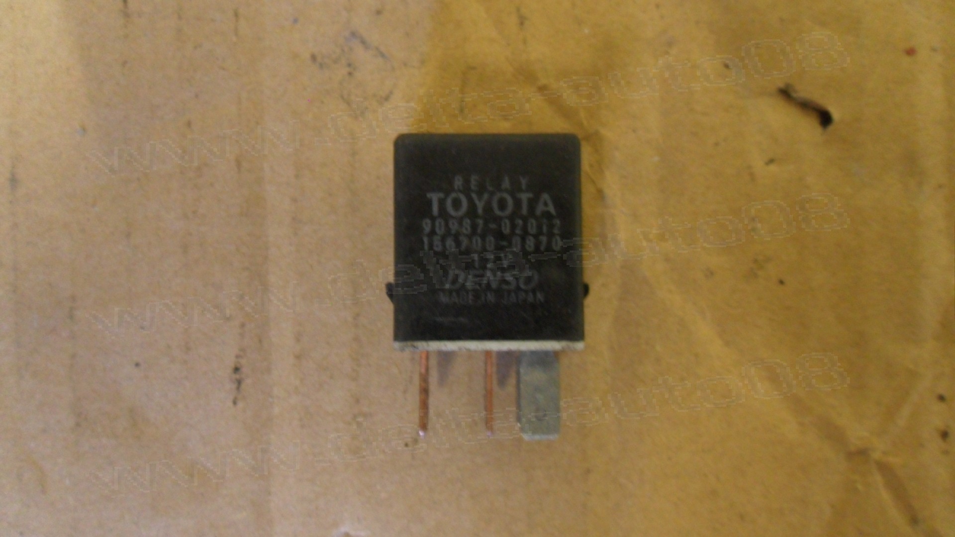 Реле за Toyota, 2001-2006г., 90987-01012, 9098701012, 156700-0870, 1567000870 