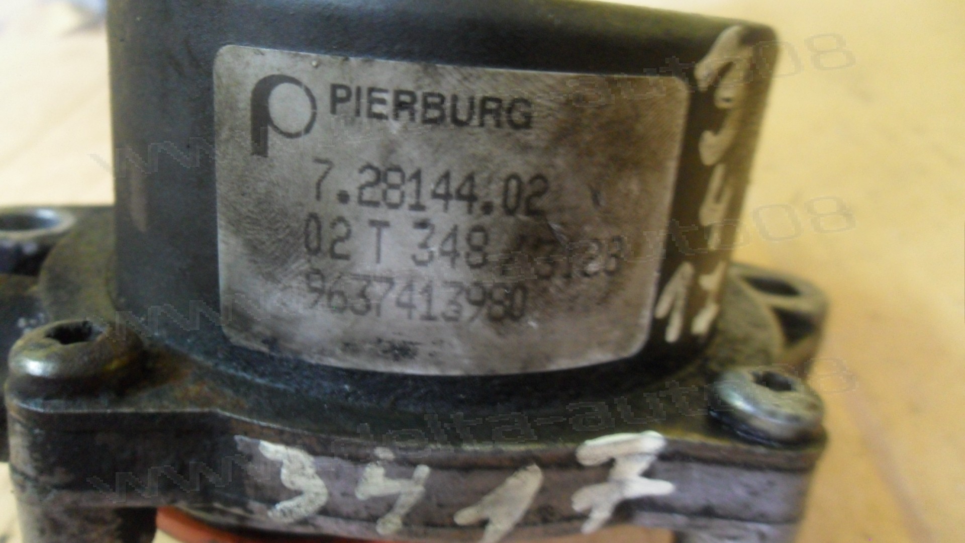 Вакуум помпа за Peugeot 206 1.4 HDi   9637413980, 7.28144.02, 72814402