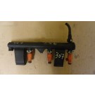 Горивна рейка, дюзи за Peugeot 307, 1.6i, 2000-2005г., F02869, 9636520780