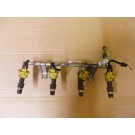 Горивна рейка, дюзи, Opel Meriva, Combo, Astra G, 1.6i, 2001-2004г., 25317316 