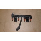 Горивна рейка, дюза за Peugeot 307, 1.6i, 2000-2005г., 9636520780, F02869 E, F02869E